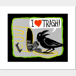 Dump Crow! Posters and Art